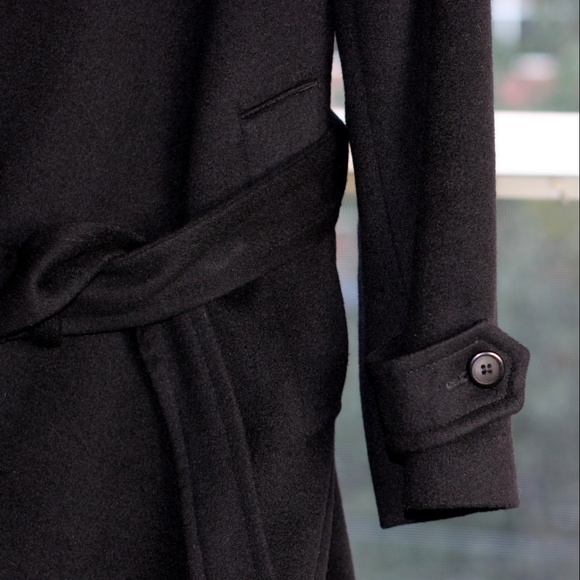 Michael Kors Belted 100% Wool Long Coat - Picture 3 of 8